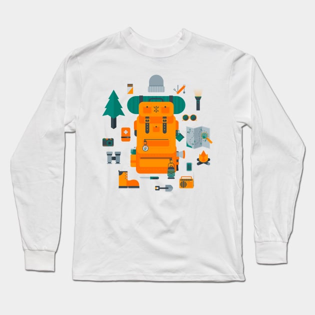 Adventuring Long Sleeve T-Shirt by BadOdds